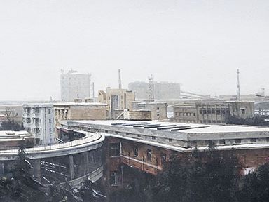 《钢城宿舍的雪》